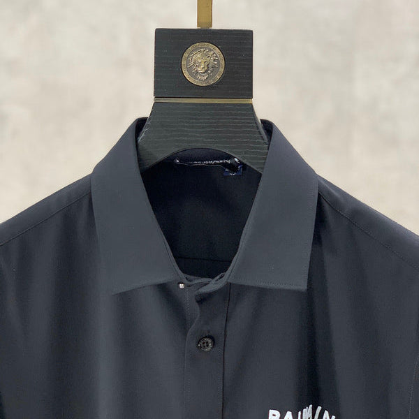 Close-up detail view of Balmain luxury piece style No.104