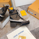 Louis Vuitton designer shoes full view