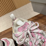 Balenciaga Beige Low-Top Sneakers - Lifestyle Styling Shot