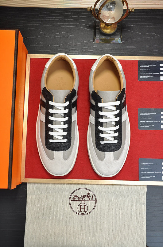 Hermes shoes Style 195 - logo and branding close-up