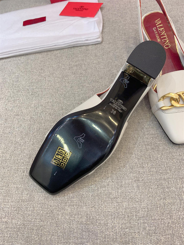 Valentino Garavani designer shoes full view