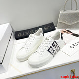 Givenchy Chocolate Brown Chunky Platform Sneakers - Toe Detail View