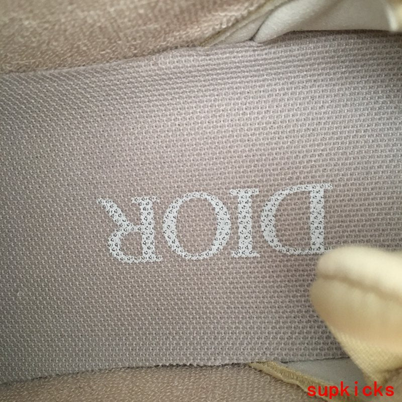 Dior Camel Chelsea Boots - Angled View