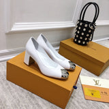Louis Vuitton shoes Style 249 - back heel detail