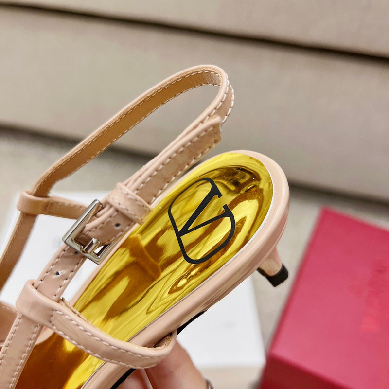 Valentino Garavani luxury shoes detail shot