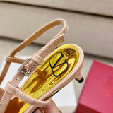 Valentino Garavani luxury shoes detail shot