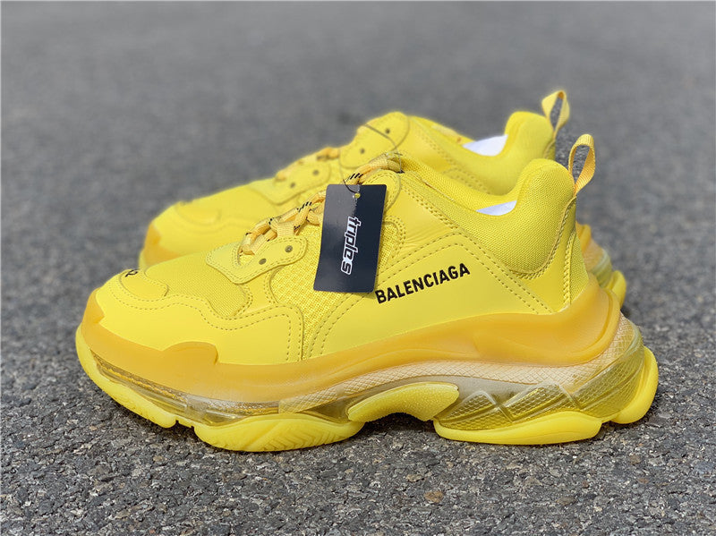 Balenciaga Nude Low-Top Sneakers - Front View
