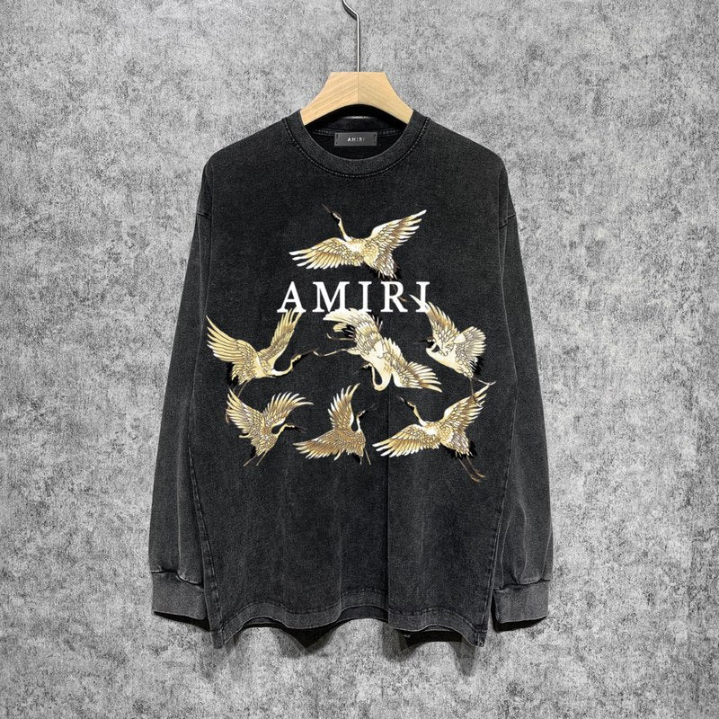 Amiri designer hoodie full view