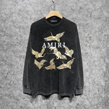 Amiri designer hoodie full view