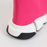 Balenciaga Camel Slip-On Sneakers - Close-Up Texture View