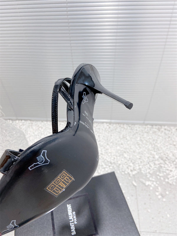 Saint Laurent designer shoes full view