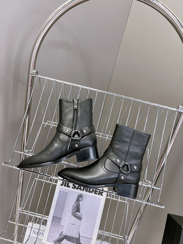 Saint Laurent luxury shoes detail shot