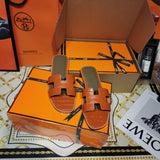 Hermes sandals Style 117 - angled studio shot