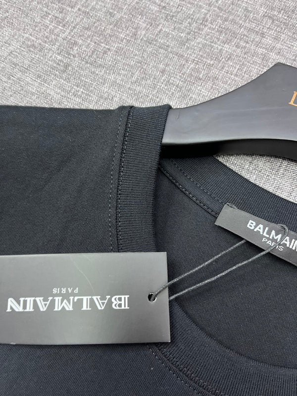 Balmain luxury designer clothing detail shot