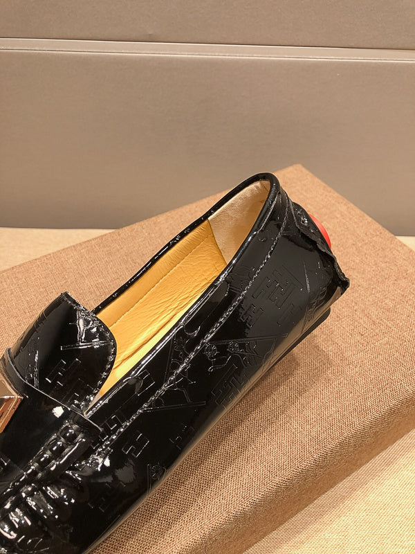 Hermès Camel Loafer Flats - Detail Shot of Craftsmanship