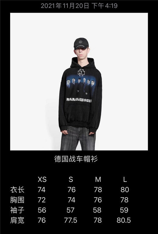 Balenciaga designer clothing front view designer style