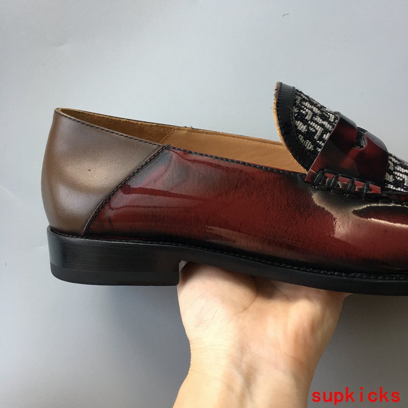 Dior Burgundy Slingback Heels - Angled View