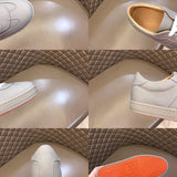 Hermes shoes Style 104 - logo and branding close-up