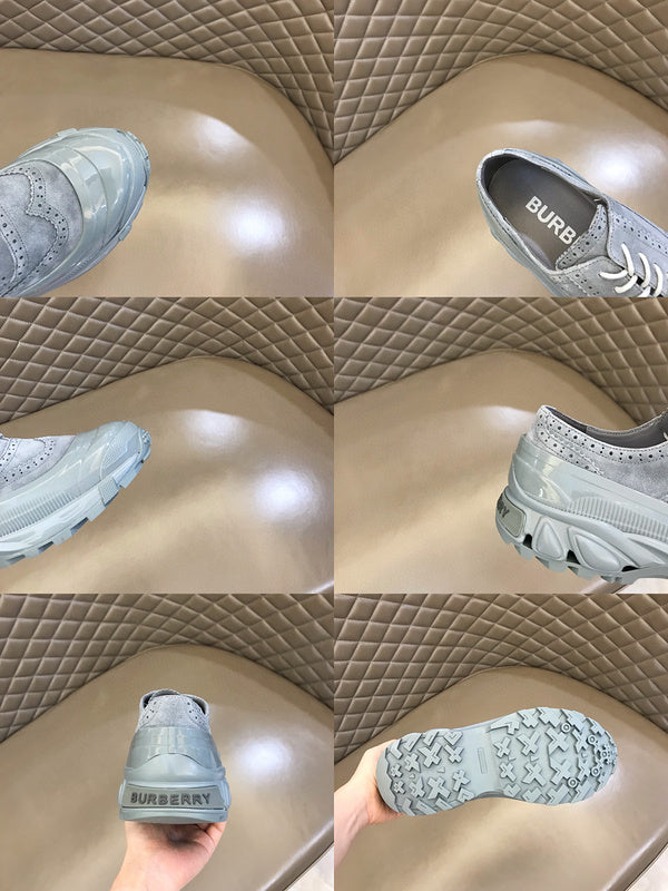 Burberry Nude Low-Top Sneakers - Back View