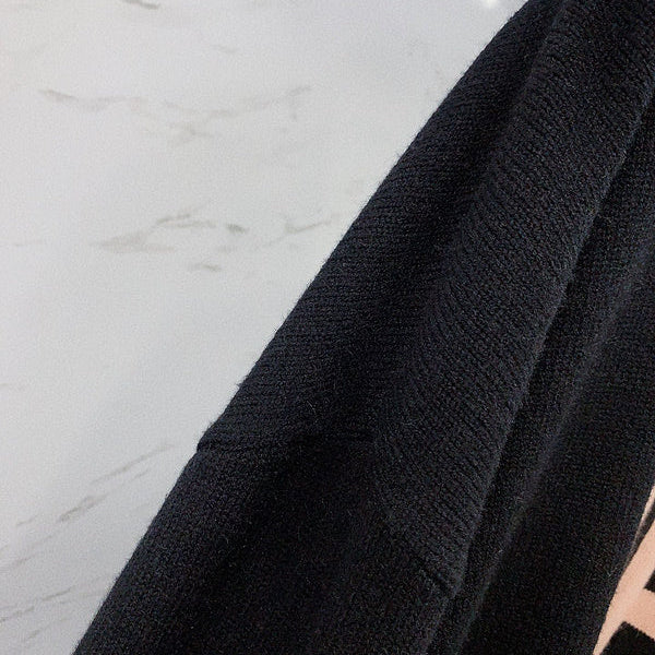 Close-up of Balenciaga designer clothing craftsmanship