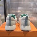 Hermes shoes Style 329 - logo and branding close-up