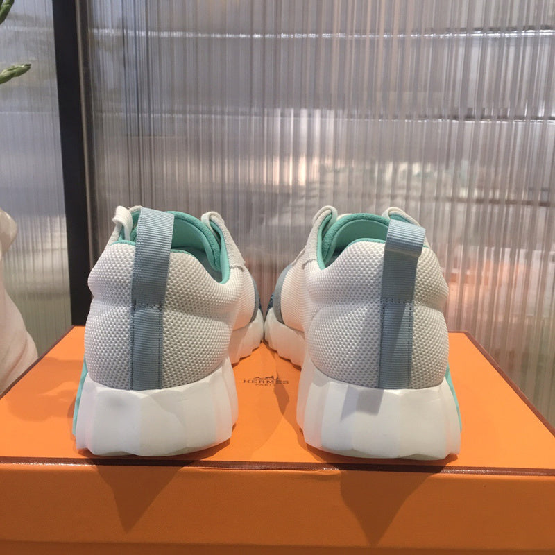 Hermès Beige Ankle Boots - Back View