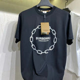 Burberry luxury t-shirt detail shot
