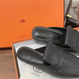 Hermès White High-Top Sneakers - Front View