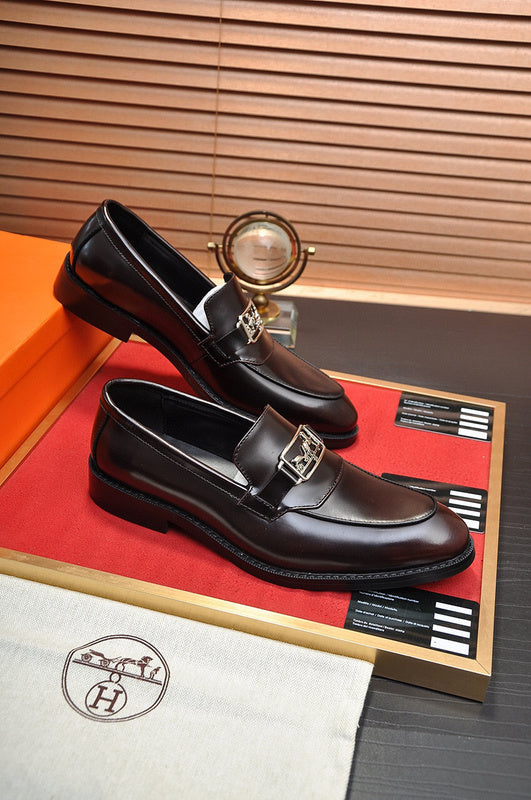 Hermes shoes Style 057 - angled studio shot