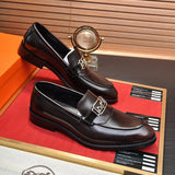 Hermes shoes Style 057 - angled studio shot