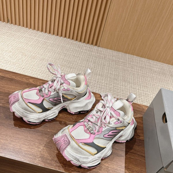 Balenciaga shoes Style 041 - front view, statement logo accent