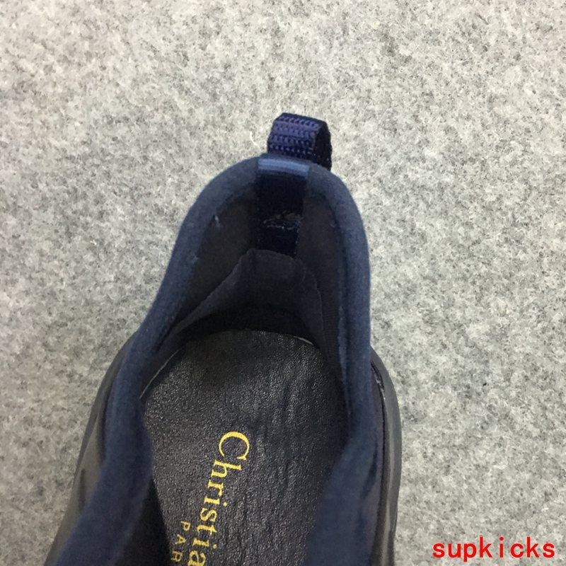 Dior Burgundy Loafer Flats - Back View