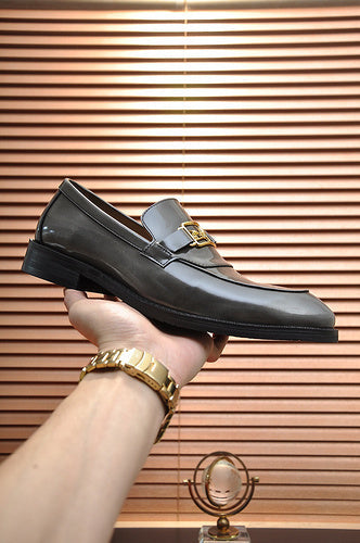 Hermes shoes Style 072 - texture and material detail
