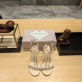 Givenchy White Knee-High Boots - Back View