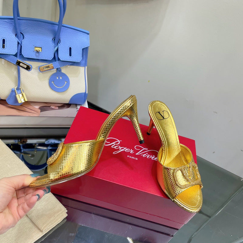Valentino Garavani shoes front view designer style