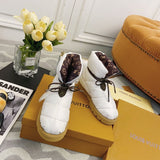 Close-up of Louis Vuitton shoes craftsmanship
