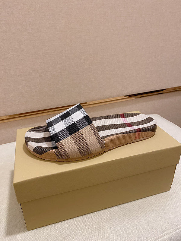 Burberry shoes Style 028 - front view, statement logo accent