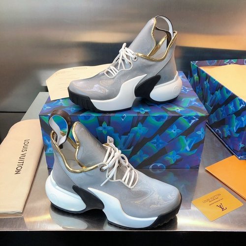 Louis Vuitton shoes front view designer style