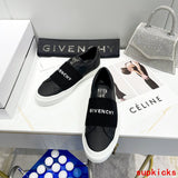 Givenchy Red Chunky Platform Sneakers - Sole Detail View