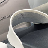 Balenciaga Black Espadrille Wedge Sandals - Lifestyle Styling Shot