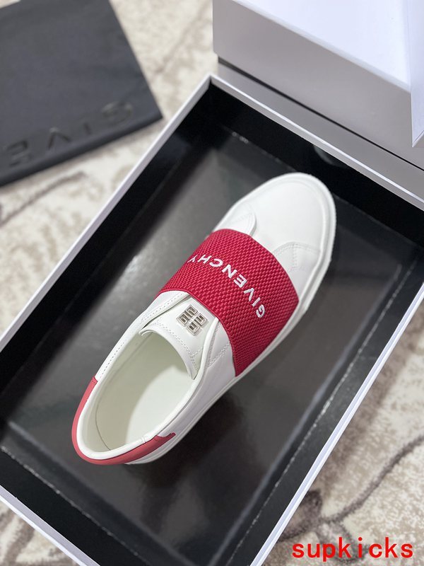 Givenchy Burgundy Pointed-Toe Flats - Sole Detail View