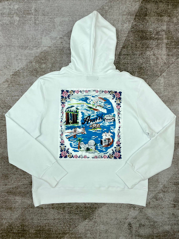 Amiri luxury hoodie detail shot