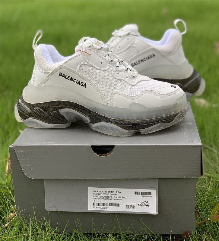Balenciaga shoes Style 387 - top view showing design