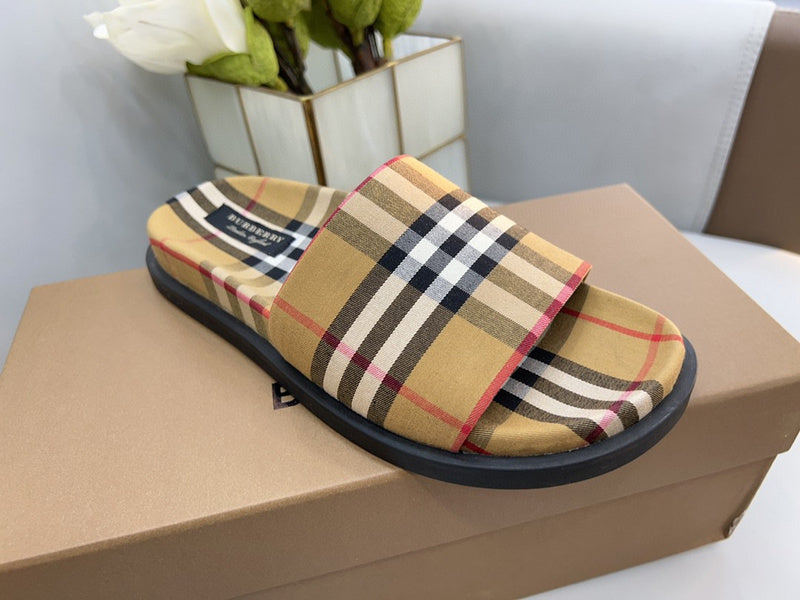 Burberry shoes Style 242 - close-up of handcrafted italian detailing