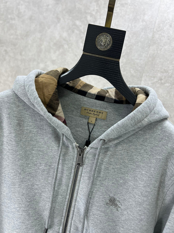 Close-up of Burberry designer clothing craftsmanship