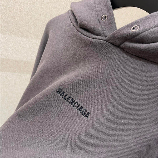 Close-up of Balenciaga designer clothing craftsmanship