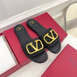 Valentino Garavani luxury shoes detail shot