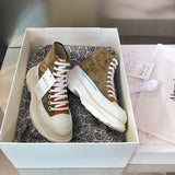 Alexander McQueen White Slip-On Sneakers - Toe Detail View