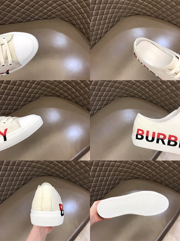 Burberry Camel Pointed-Toe Flats - Back View