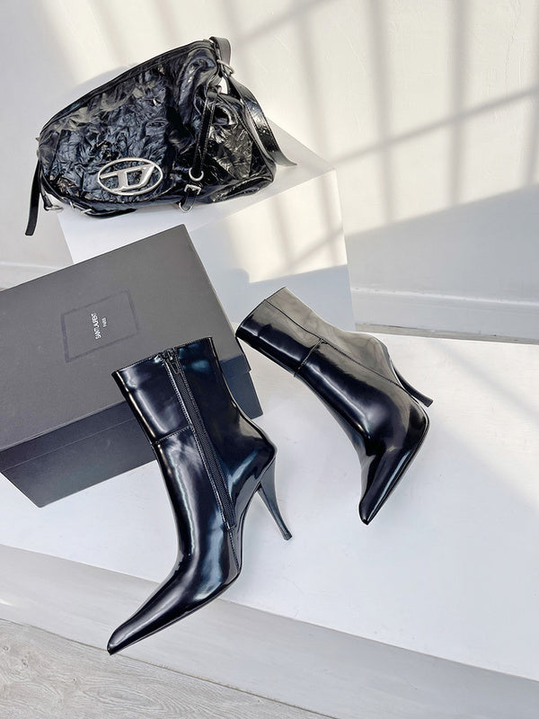 Saint Laurent shoes front view designer style